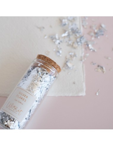Botella de 3grs Silver Flakes | Lora Bailora