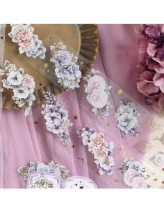 Bucle Stars and Flowers Masking Tape PET (Brillo) | Loi Design