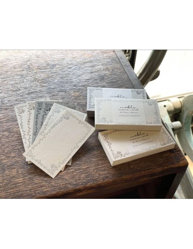 Noble Black Memo Card | Oeda Letterpress