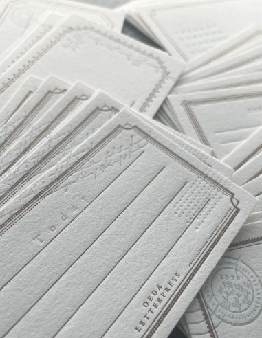 Mellow Silver Assorted Card Box | Oeda Letterpress