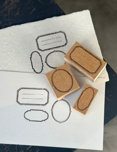 FRAME Original Rubber Stamp Box | Oeda Letterpress