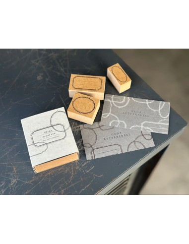 FRAME Original Rubber Stamp Box | Oeda Letterpress