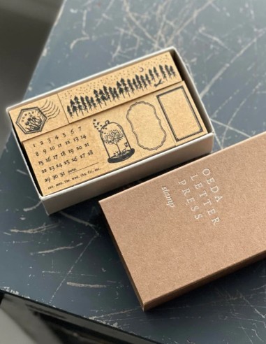 JOURNAL Original Rubber Stamp Box | Oeda Letterpress
