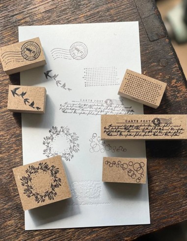 Mellow 017 Original Rubber Stamp | Oeda Letterpress