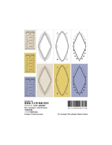 Notas Astrology 2 Orbit | Loi Design