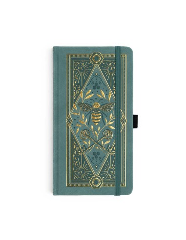 Keeper of the Bees in Soft Teal Traveler's [Dot Grid] Notebook | Archer & Olive