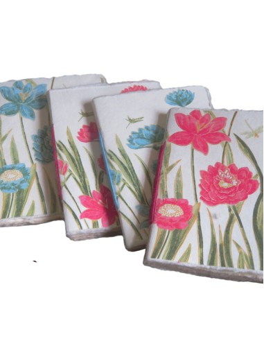 Cuaderno A7 Flores de Verano (Papel de Algodón Reciclado) | Epigram
