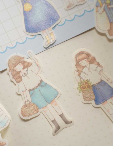 Summer Blues Sticker Pack | Sho Little Happiness