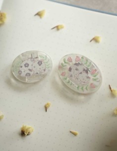 Enamel Journaling Pin Sleepy Kitty | Sho Little Happiness