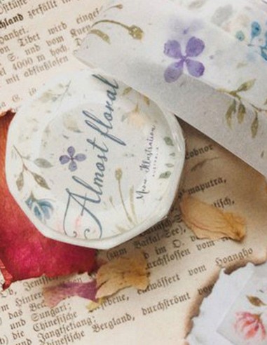 Almost floral Washi Tape | Meow Illustration
