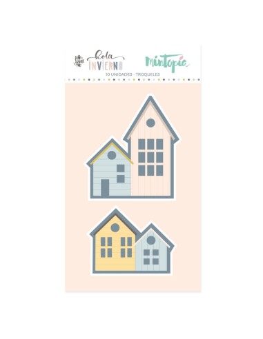 Troqueles Casitas Hola Invierno | Mintopia
