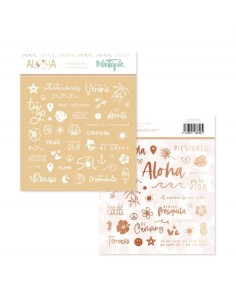 Pegatinas PVC Aloha | Mintopia