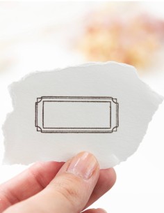 Label Wood Stamp | Bunbogu