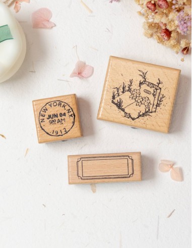 Set de Sellos de madera Primera Colección | Bunbogu