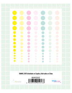 Enamel Dots Miami Peach| The Mint Feather