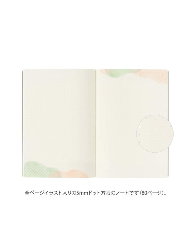 Yuru Log Notebook B6 Watercolor | Midori