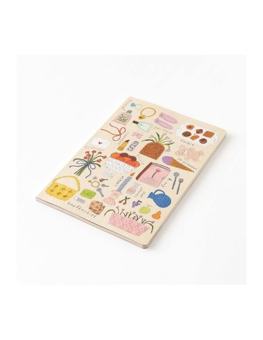 Yuru Log Notebook B6 My Life | Midori