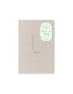 Yuru Log Notebook B6 Free Diary Monthly | Midori