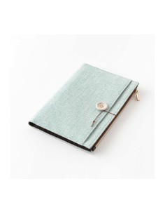 Funda de Tela Light Blue para Libretas B6 Yuru Log | Midori