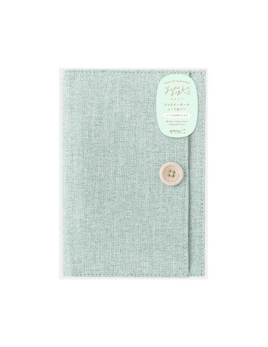 Funda de Tela Light Blue para Libretas B6 Yuru Log | Midori