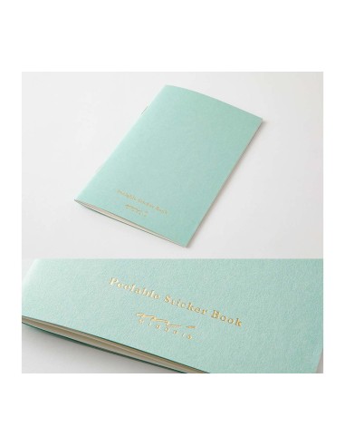 Álbum para Pegatinas con Bolsillo Light Blue | Midori