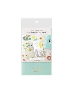 Álbum para Pegatinas con Bolsillo Light Blue | Midori