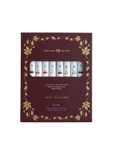 Rotuladores Acrylograph Attic Treasures 0.7mm| Archer & Olive