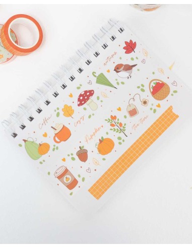 Washi Tape Básico Cuadritos Autumn | Dalia Journals