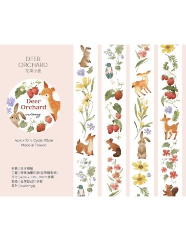 Washi tape Dear Orchard | wwiinngg