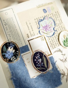 PET tape Flower Collection (mate) | wwiinngg