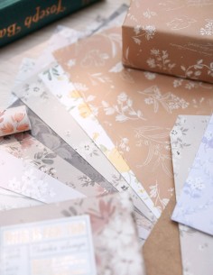Set de Papeles Estampados Craft A5 (21 Diseños) | wwiinngg