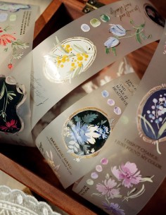 Loop PET tape Flower Collection (matte) | wwiinngg
