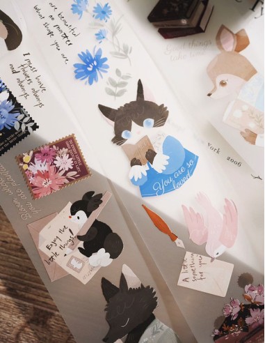 Bucle PET tape (mate) Tea, Coffee, Books & Flowers! | wwiinngg