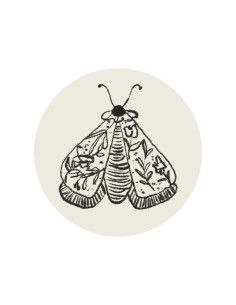 Polilla Art Journal 2.0 Wax Seal | Vero Ilustrada