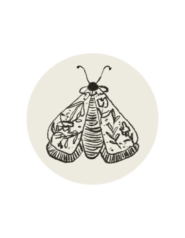 Sello de Lacre Polilla Art Journal 2.0 | Vero Ilustrada