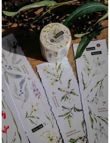 Scent.floral Washi-tape | Meow Illustration