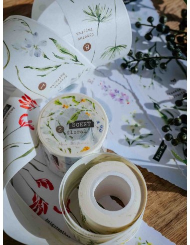 Washi tape Scent.floral | Meow Illustration