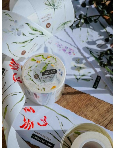 Washi tape Scent.floral | Meow Illustration