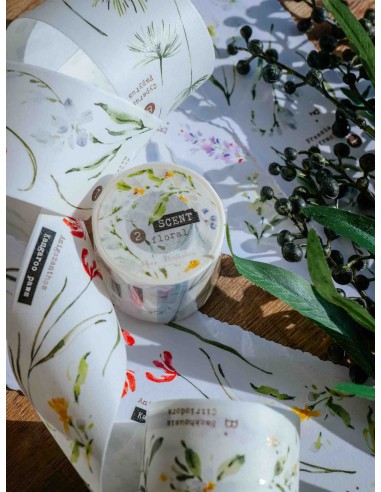 Scent.floral Washi-tape | Meow Illustration