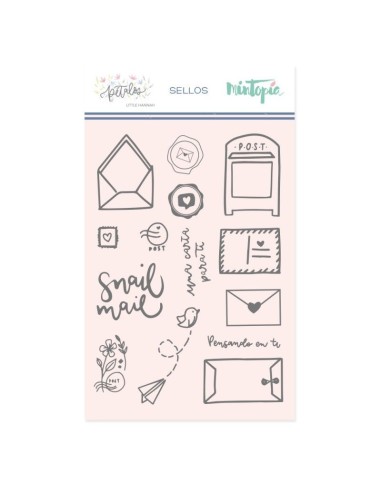 Sello Acrílico Snail Mail | Mintopia