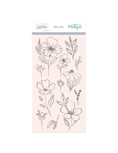 Flores Grandes Acrylic Stamp | Mintopia