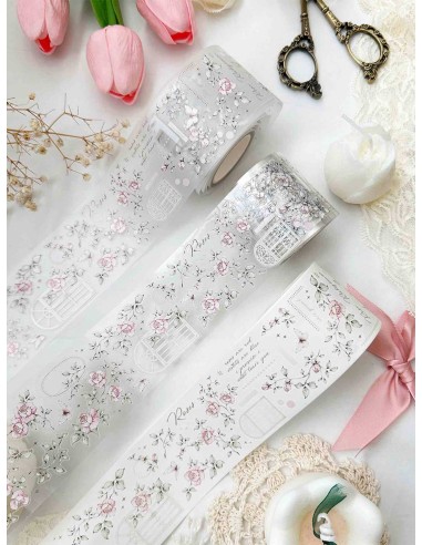 Loop Field of Roses Pre-Cut PET (Matte) | Leela Journals