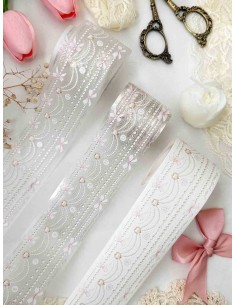 Bucle Pearly Strings Formas Pre-cortadas PET (Brillo) | Leela Journals