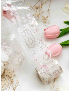 Bucle Bows & Pearls Formas Pre-cortadas PET (Brillo) | Leela Journals