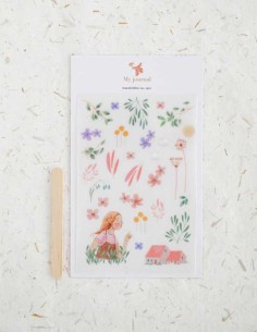Pegatinas Transferibles Botánica My Journal | Mrs Maple
