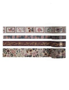 Antique Floral Washi tape Set | Archer & Olive
