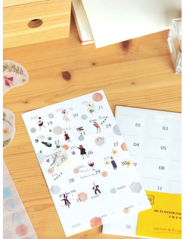 Pegatinas Planner Series 02 | MU Lifestyle