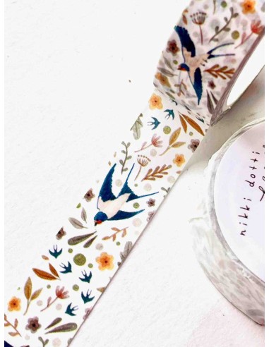 Washi Tape Swallows | Nikki Dotti