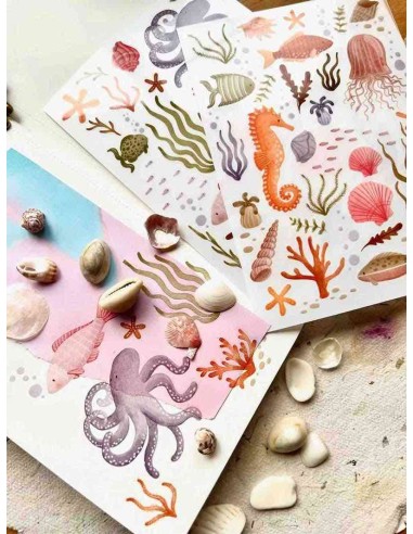 Pegatinas Transferibles Under the sea | Nikki Dotti