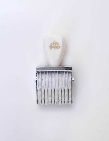 Perpetual Dater Rotary Rubber Stamp | Lora Bailora